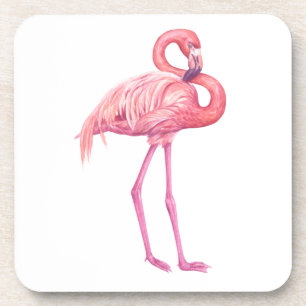 Flamingo 2 beverage coaster