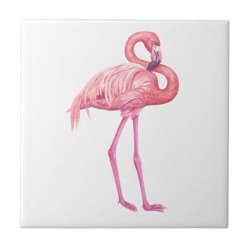 Flamingo 2 ceramic tile