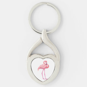 Flamingo 2 keychain