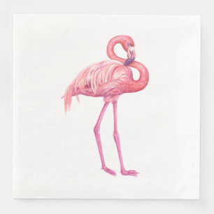 Flamingo 2 paper dinner napkins