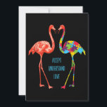 Flamingo | Accept Understand Love Autism Flamingo Save The Date<br><div class="desc">- Flamingo | Accept Understand Love Autism Flamingo - Suitable for holiday trips, holiday trips, Valentine's Day, National Day, Oktoberfest, Teacher's Day, Thanksgiving, Halloween, Christmas, New Year's Day, etc., a variety of holidays for relatives and friends a good choice. - Funny Gift For Mother's Day, Father's Day, Thanksgiving, Easter, St.Patrick's...</div>