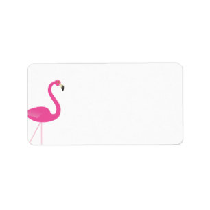 Flamingo Address Labels