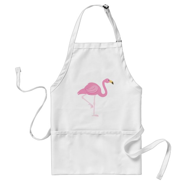 Flamingo Adult Apron (Front)