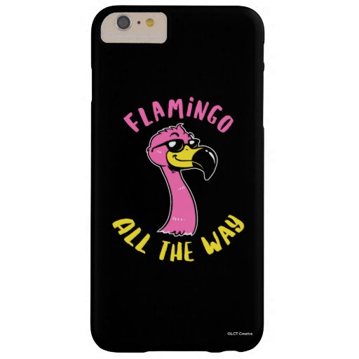 Flamingo All The Way Barely There iPhone 6 Plus Case