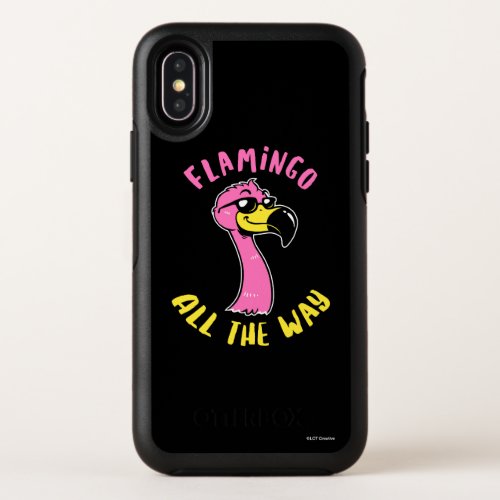 Flamingo All The Way OtterBox Symmetry iPhone X Case
