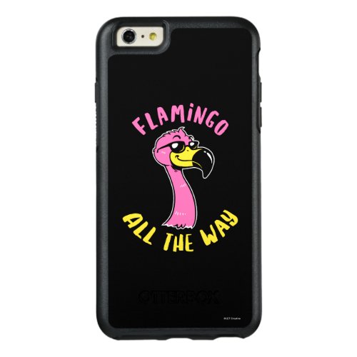 Flamingo All The Way OtterBox iPhone 66s Plus Case