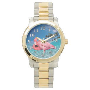 Flamingo and Palms Watch