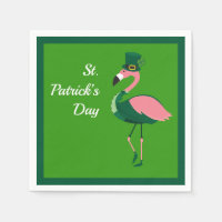 Flamingo Animal Green St Patrick’s Day