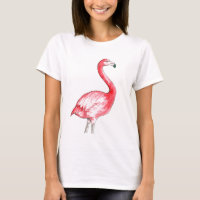 Flamingo Art T-Shirt