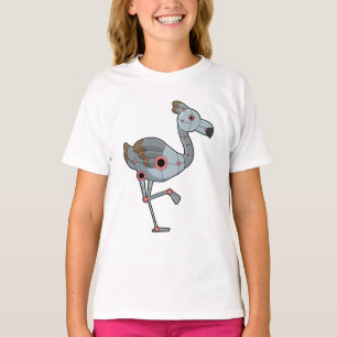 Flamingo as Robot T-Shirt