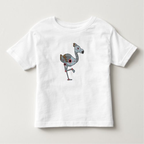 Flamingo as Robot Toddler T_shirt
