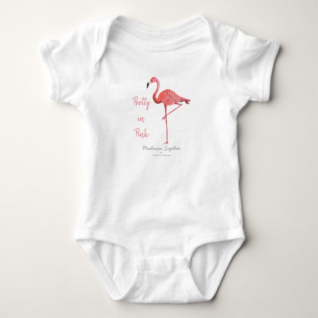 Flamingo | Baby Girl | Bodysuit (Front)