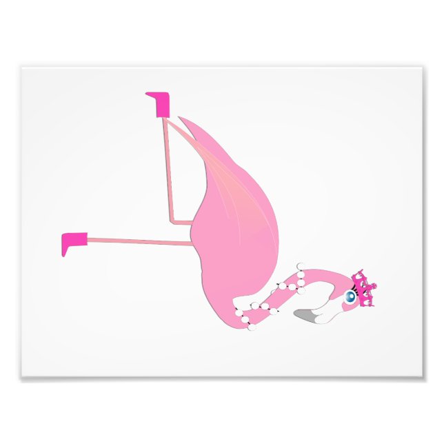 Flamingo Baby Girl Room Print (2 of 4) (Front)
