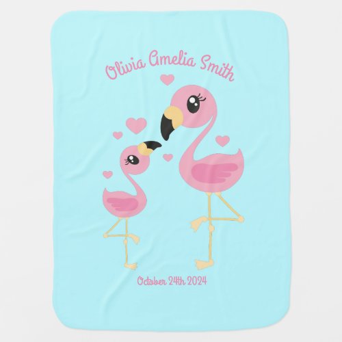 Flamingo Baby Shower Cute Tropical