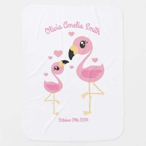 Flamingo Baby Shower Cute Tropical