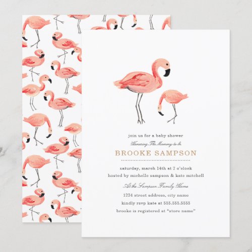 Flamingo Baby Shower