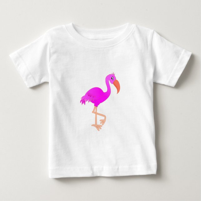 Flamingo Baby T-Shirt (Front)