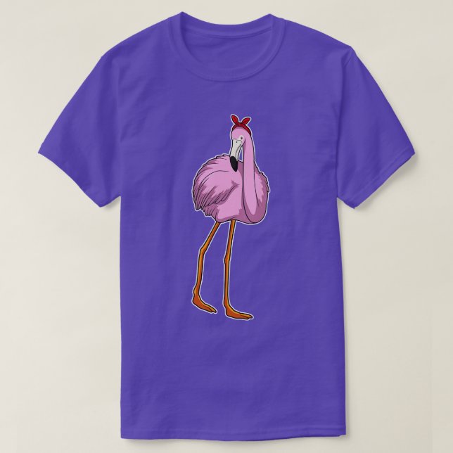 Flamingo Bandana T-Shirt (Design Front)