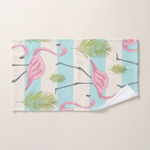 Flamingo Bath Towel Set Zazzle
