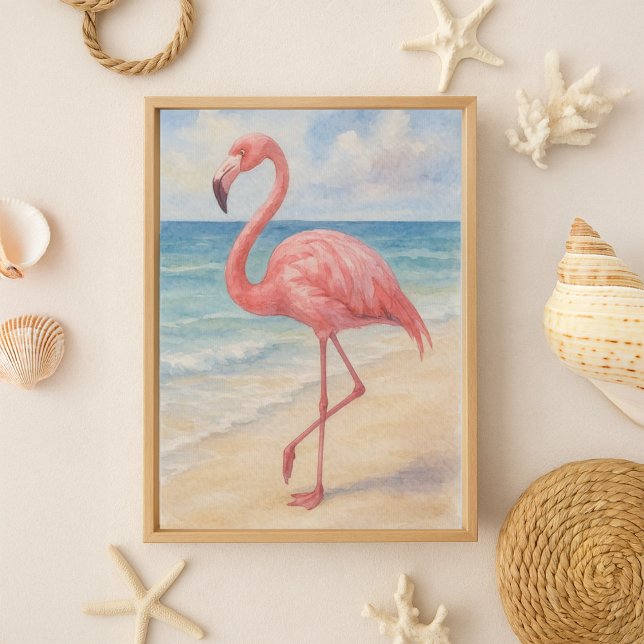Flamingo Beach Decoupage Tissue Paper (Creator Uploaded)