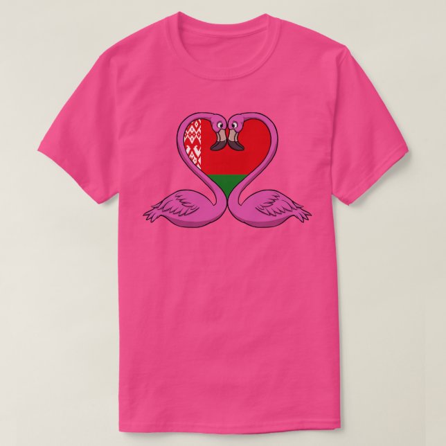 Flamingo Belarus T-Shirt (Design Front)
