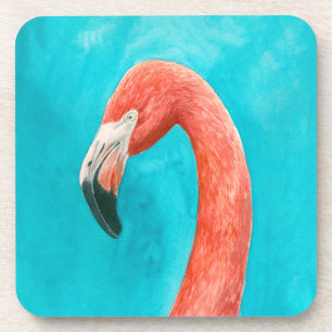 Flamingo Beverage Coaster
