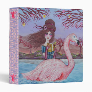 Flamingo Binder