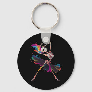 Flamingo Bird Karate Ninja Kickboxing Taekwondo Ma Keychain
