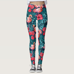 Pink Flamingo Animal Leggings – Moonarama