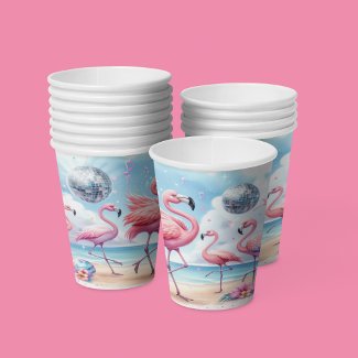Flamingo Birthday Beach Party