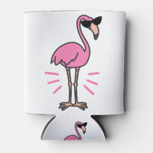 Flamingo birthday, flamingo, flamingo sunglasses can cooler