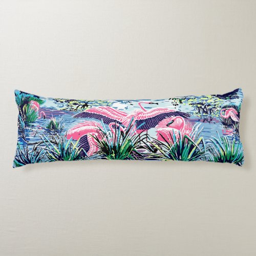 Flamingo Body Pillow