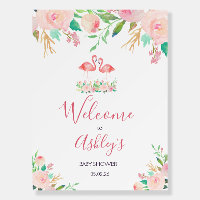 Flamingo Bridal shower Invitation, Flamingo Shower