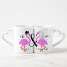 Flamingo Bride Groom Personalized Wedding Gift