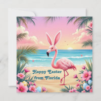 Flamingo Bunny Ears Holi