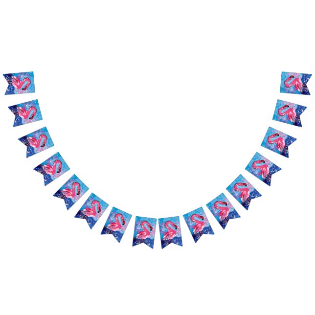 Flamingo Bunting Flags (All)