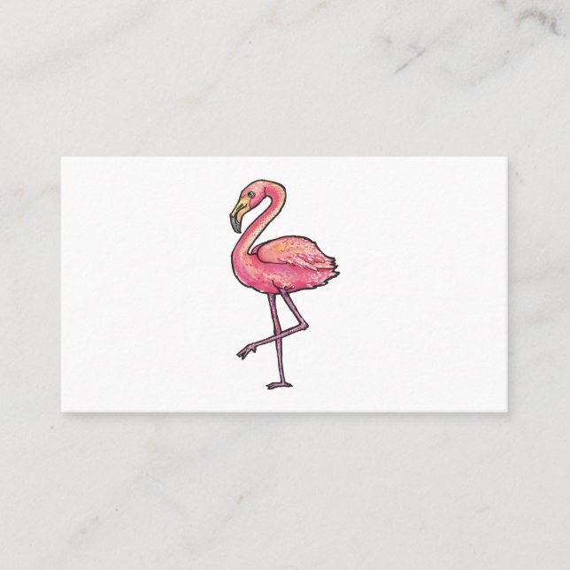 Flamingo Business Card (Front)