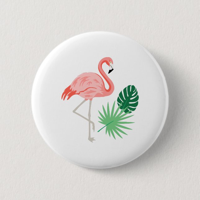 Flamingo Button (Front)