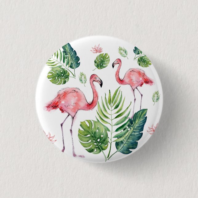 Flamingo Button (Front)