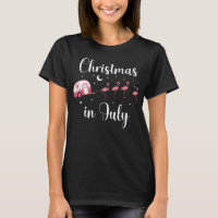 Flamingo Camping Christmas in July RV Bus