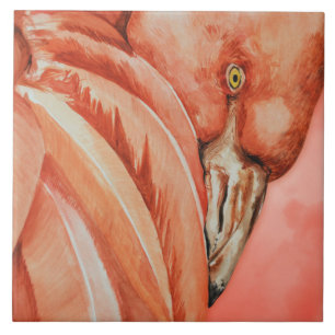 Flamingo ceramic tile