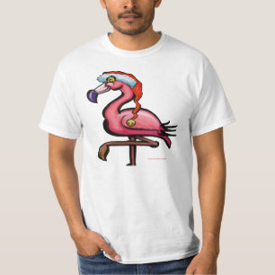 Flamingo Christmas Tee