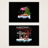 Flamingo Christmas Tree Lights (Front & Back)