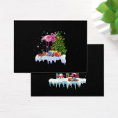 Flamingo Christmas Tree Lights (Desk)
