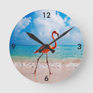 Flamingo Clock