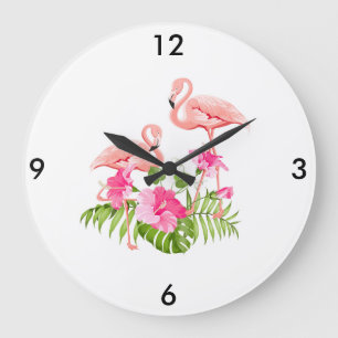 Flamingo Clock
