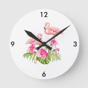 Flamingo Clock