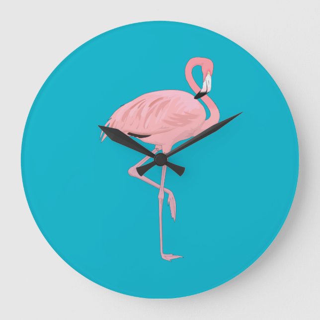 Flamingo Clock (Front)