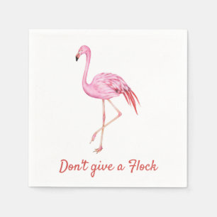 Flamingo Cocktail Napkins