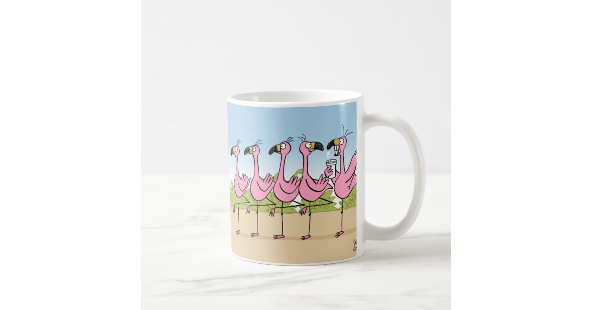 Flamingo Coffee Coffee Mug | Zazzle